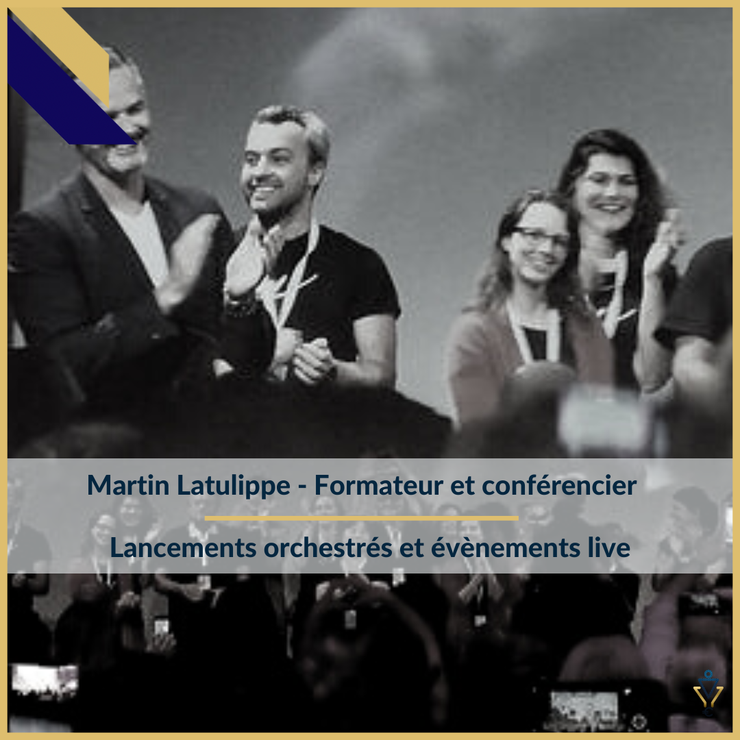 Martin Latulippe - Lancements orchestrés et événements live