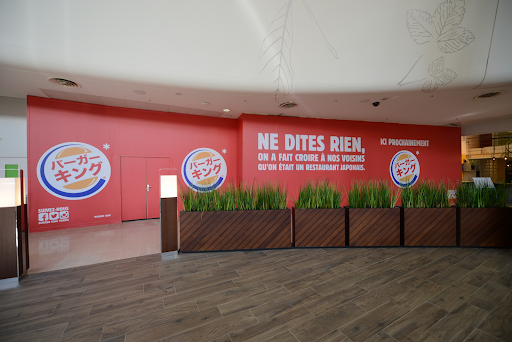 Exemple publicité Burger King
