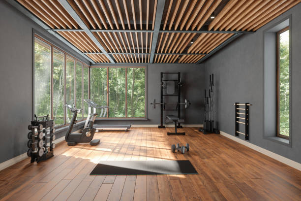 Salle de sport de luxe